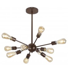 Люстра Grethen 5083-310 10 * Е27 40 Вт лофт - кантри  Б0050842  Rivoli