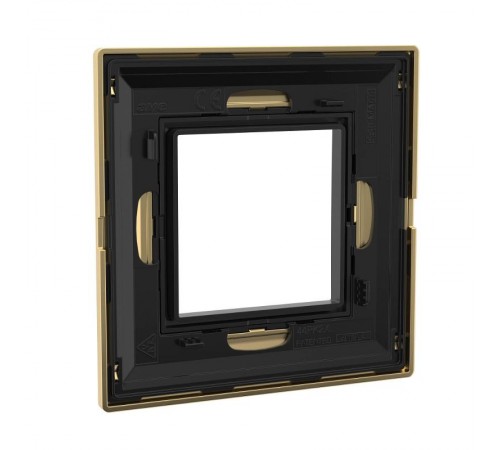 Рамка из металла, "Avanti", золотая, 2 модуля  4408852  DKC