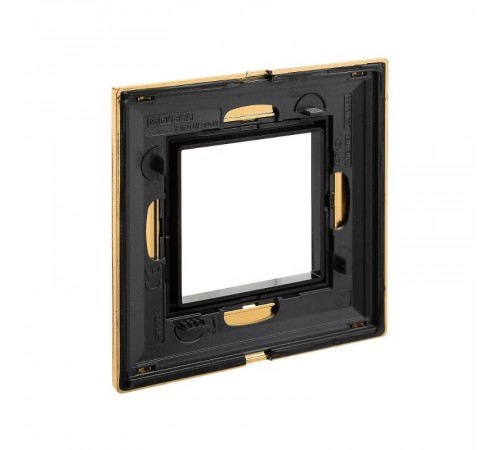 Рамка из металла, "Avanti", золотая, 2 модуля  4408852  DKC