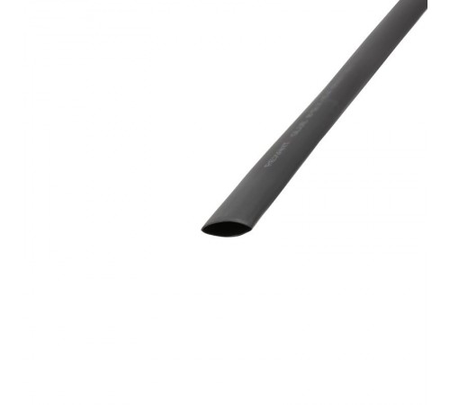 Термоусаживаемая трубка двухстенная клеевая 12,7/6,35 мм черная (уп. 10 шт. по 1 м)  26-2105  REXANT