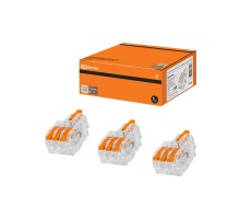 Клемма разветвительная СКР-613 в прозрачном корпусе (4 мм2)  SQ0527-0402  TDM