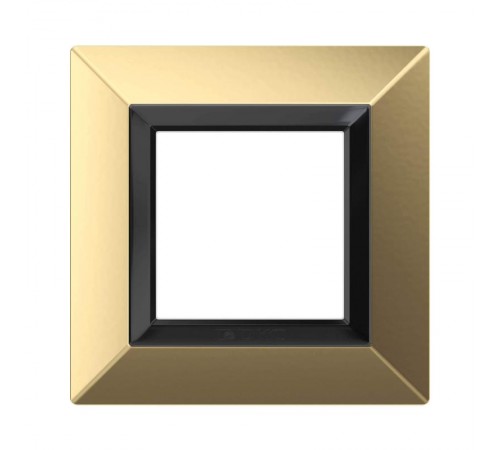 Рамка из металла, "Avanti", золотая, 2 модуля  4408852  DKC