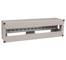 ITK Панель электрораспределительная 3U с DIN-рейкой серая  EDP35-3U22M  ITK