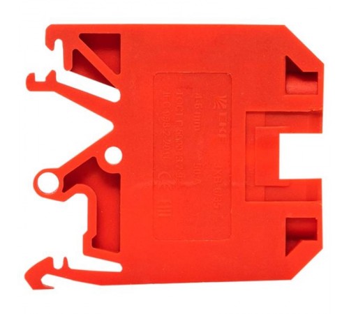 Колодка клеммная JXB-6/35 красная EKF PROxima  plc-jxb-6/35r  EKF