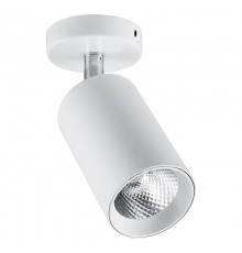 Светильник накладной светодиодный спот AL519, 10W, 800Lm, 4000K, 35 градусов, белый, наклонный  29873  FERON