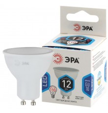 Лампа светодиодная ЭКО LED MR16-12W-840-GU10 (диод, софит, 12Вт, нейтр, GU10)  Б0040890  ЭРА