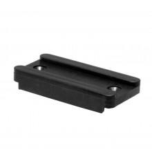 Подпятник для мебели пластиковый черный (4 шт) - пакет   112597  Tech-KREP