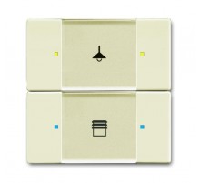 6126/02-82-500 Сенсор 2/4-кл. многофункциональный, слоновая кость  6116-0-0207  2CKA006116A0207  ABB