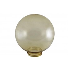 Рассеиватель для садово-паркового светильника шар ПММА 250 мм золотой (резьба А 85)  SQ0321-0222  TDM