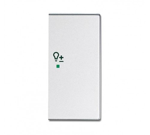 SRD-2-R-83 Клавиша двойная правая free@home, светорегулятор, future, серебристый алюминий  6220-0-0259   2CKA006220A0259  ABB