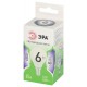 Лампа светодиодная  GREEN LINE LED P45-6W-865-E14 GL E14 6 Вт шар холодный свет  Б0067069  ЭРА