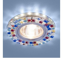 Светильник точечный встраиваемый 2195 MR16 SL/MLT зеркальный/мульти  a036819  Elektrostandard