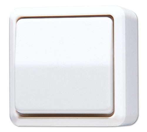 Выключатель для накладного монтажа, универсальный; белый  606AWW  Jung