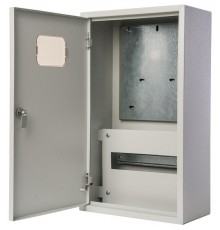 Щит распределительно-учетный навесной металлический  ЩРУН-3/12 520х300х160, 3-фаз 12 мод. IP{31  30402DEK  DEKraft