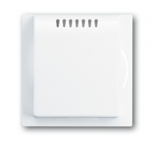 Плата центральная (накладка) для усилителя мощности светорегулятора 6594 U, , серия impuls, цвет альпийский белый  6599-0-2076   2CKA006599A2076  A