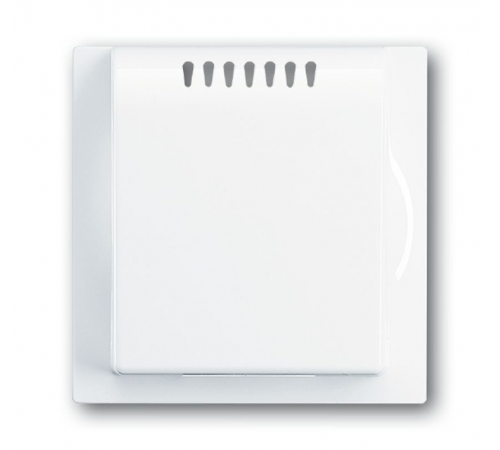 Плата центральная (накладка) для усилителя мощности светорегулятора 6594 U, , серия impuls, цвет альпийский белый  6599-0-2076   2CKA006599A2076  A