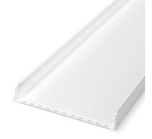 Лоток неперфорированный Стандарт 600х100х3000 (1,0 мм) RAL 9003 (6 м/уп)  PR16.10317  Промрукав