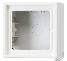 коробка для накладного монтажа с рамкой LS LS581AW Jung