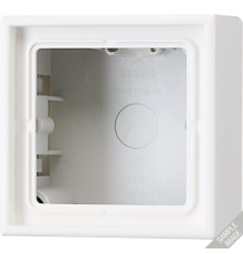 коробка для накладного монтажа с рамкой LS  LS581ASW  Jung