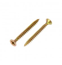 Саморез универсальный KRANZ 4х40, желтый цинк, короб (200 шт./уп.) KR-01-3311-029  Kranz