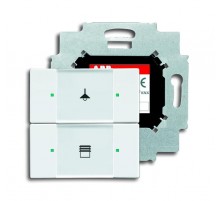 6126/01-84-500 Сенсор 2-кл. в комплекте с коплером, альпийский белый  6116-0-0174  2CKA006116A0174  ABB