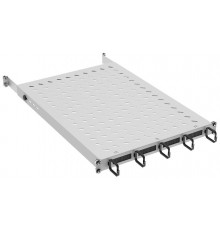 ITK by ZPAS Полка стац. 19" 1U орг. щет. 120кг 850мм сер.  ZP-FS35-U-1U-89  ITK