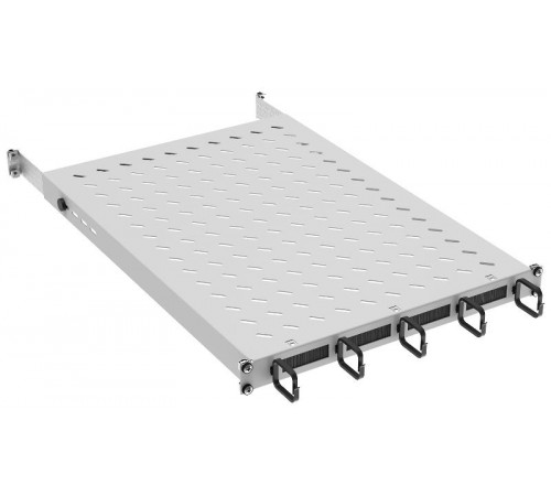 ITK by ZPAS Полка стац. 19" 1U орг. щет. 120кг 850мм сер.  ZP-FS35-U-1U-89  ITK