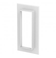 Настенная стыковая рамка кабельного канала Rapid 80 70x210 мм (ABS-пластик,белый) (G-KWAG70210RW)  6274880  OBO Bettermann