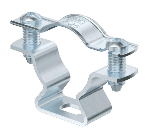 Крепежная скоба дистанционная 20-25 мм (с продольным отверстием) с гальваническим покрытием (ASL 733 25 G)  1362768  OBO Bettermann