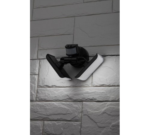 ERAFS020-42 Фасадный светильник с двумя световыми панелями c выносной солн. бат., 2х50 LED, 60  Б0044490  ЭРА