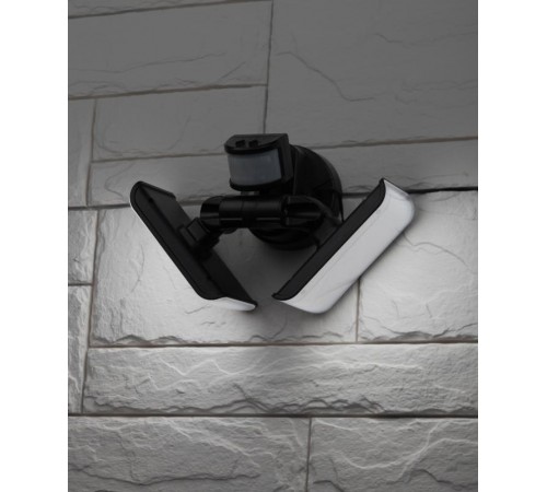 ERAFS020-42 Фасадный светильник с двумя световыми панелями c выносной солн. бат., 2х50 LED, 60  Б0044490  ЭРА