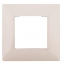 14-5001-02 Рамка на 1 пост, Эра Elegance, сл.кость  Б0034382  ЭРА