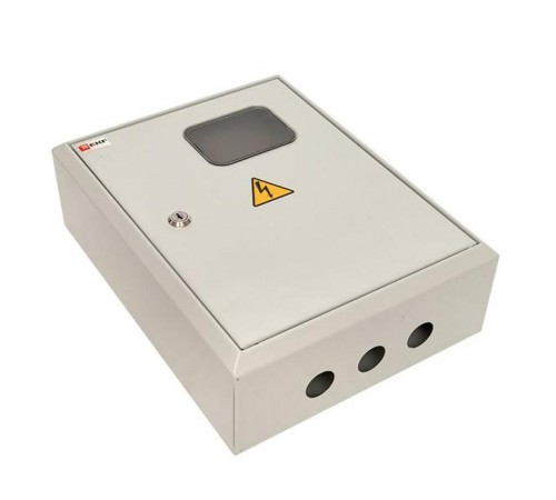 Щит учетно-распределительный навесной счетчик на дин-рейку ЩРУН 1/12 Э с окном (ВхШхГ) 360х280х110мм IP31 PROxima  mb23-1/12e  EKF