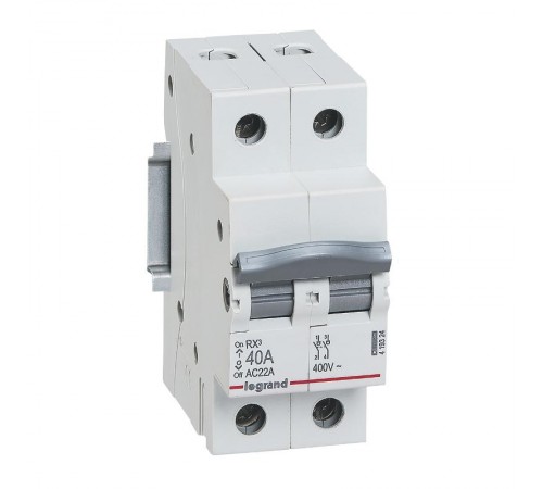 RX3 Выключатель-разъединитель 2П 40A  419324  Legrand