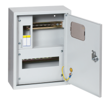 Щит учетно-распределительный навесной счетчик на дин-рейку ЩРУН 1/12 Э с окном (ВхШхГ) 360х280х110мм IP31 PROxima  mb23-1/12e  EKF