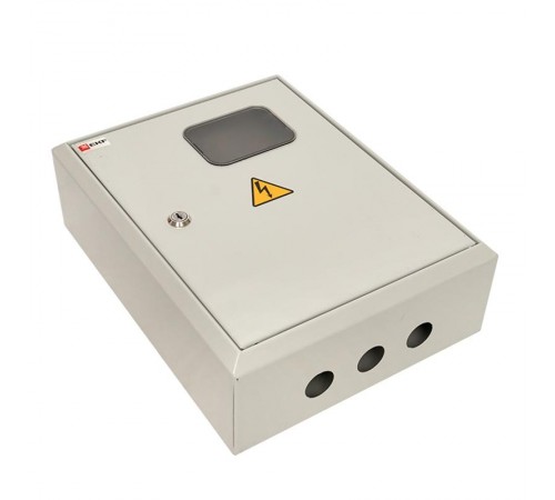 Щит учетно-распределительный навесной счетчик на дин-рейку ЩРУН 1/12 Э с окном (ВхШхГ) 360х280х110мм IP31 PROxima  mb23-1/12e  EKF