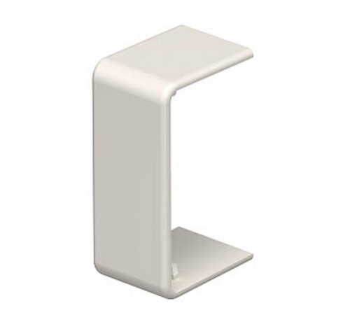 Стыковая накладка кабельного канала WDK 15x30 мм (ПВХ,кремовый) (WDK HS15030CW)  6152031  OBO Bettermann