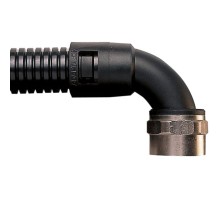 Фитинг AL42/PG36/CSF90/BL, 90° поворотный, полиамид 66/никел.латунь, черный, резьба PG36, d42, 2 шт. в пачке  7TCA296000R1139  ABB