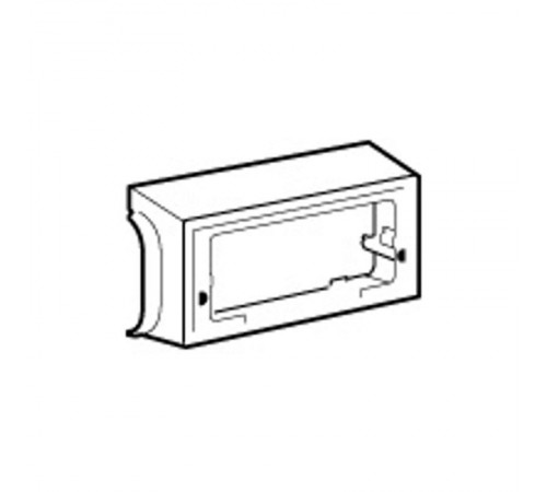 Суппорт Mosaic 4М д/мини к-к(н/пл)  030557  Legrand