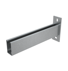 Страт-консоль одиночная усиленная 41х72 L200 s:2,5 мм HD  KSSU72-200 HD  КМ-Профиль