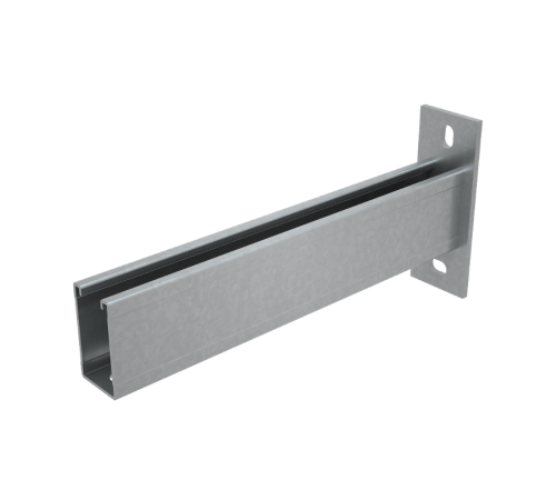 Страт-консоль одиночная усиленная 41х72 L100 s:2,5 мм HD  KSSU72-100 HD  КМ-Профиль