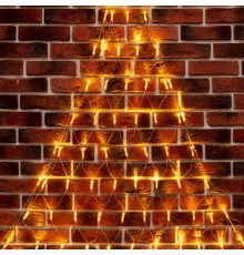 Гирлянда Сеть 2х2х1.5 м, свечение с динамикой, прозрачный ПВХ, 136 LED, 230 В, цвет свечения теплый белый  215-056  NEON-NIGHT