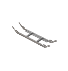 Вертикальный шарнирный угол 50х100х1,2 мм HD N  LSHL50-100-1.2 HD N  КМ - профиль