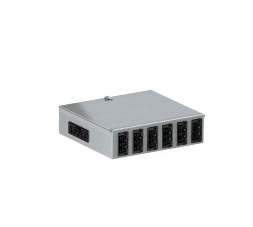 Распределитель энергии UVS (энергораспределитель) сталь, 6 выходов WINSTA MIDI  6107986  OBO Bettermann