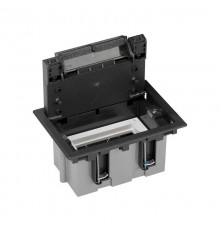 Simon CIMA 500 Люк на 1 модуль 500CIMA (2 модуля 45х45 мм), глубина 70-100мм, посадка 170х115мм, max 400кг, графит  52050001-038  Simon