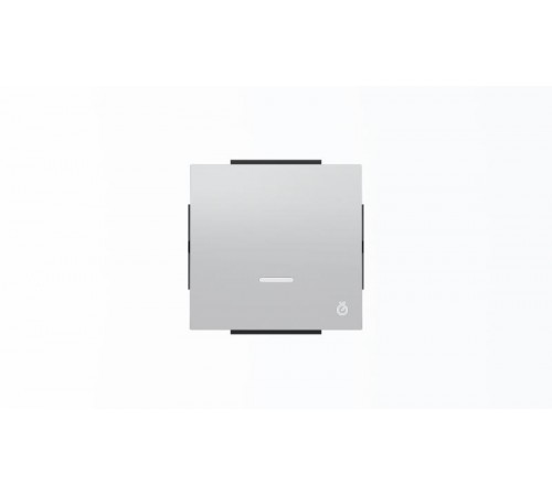 Клавиша для 1-клавишных выключателей с таймером, серия SKY, цвет серебристый алюминий2CLA856200A1301 ABB