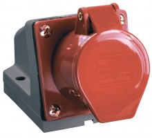 Розетка 125 стационарная 3Р+РЕ+N 32А 380В IP44  PSR12-032-5  IEK