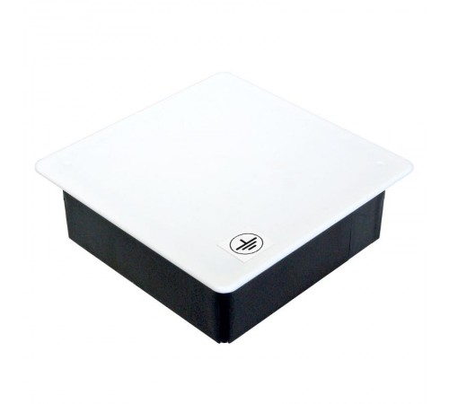 Коробка уравнивания потенциалов (КУП) для скрытой установки в сплошные стены 103х103х47 (72шт/кор) IP20  80-0860-У  Промрукав