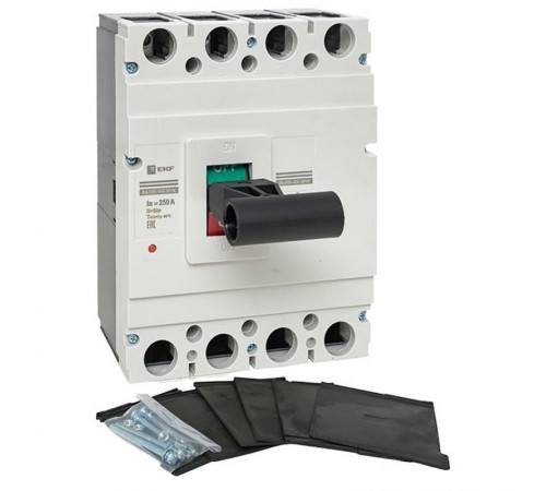 Выключатель автоматический ВА-99М 400/250А 4P 5In 42кА EKF PROxima  mccb99-4P5In400-250m  EKF