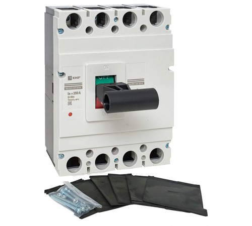 Выключатель автоматический ВА-99М 400/250А 4P 5In 42кА EKF PROxima  mccb99-4P5In400-250m  EKF
